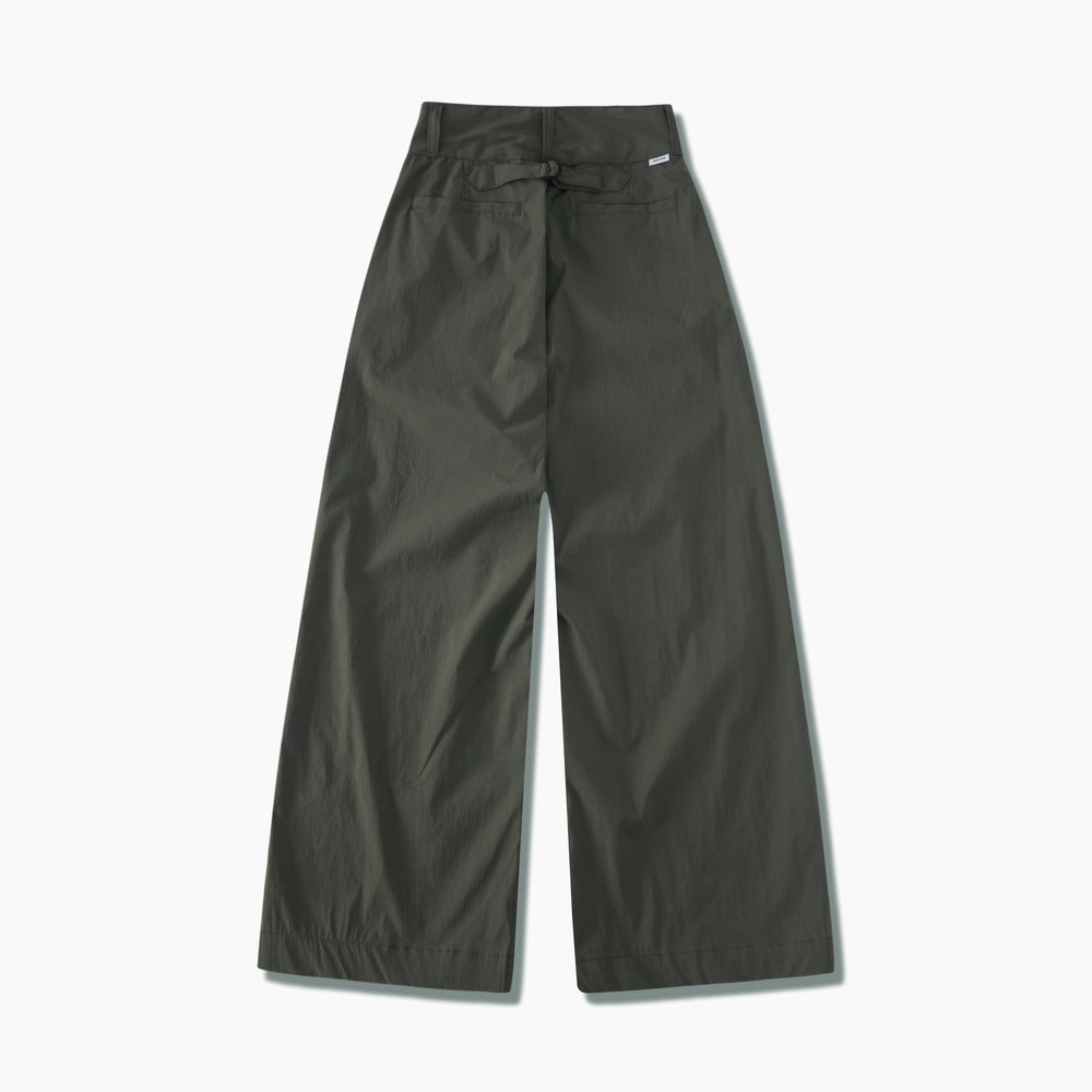 
                  
                    High Waist Wide Cut Pants Olive【L22-16ol】
                  
                