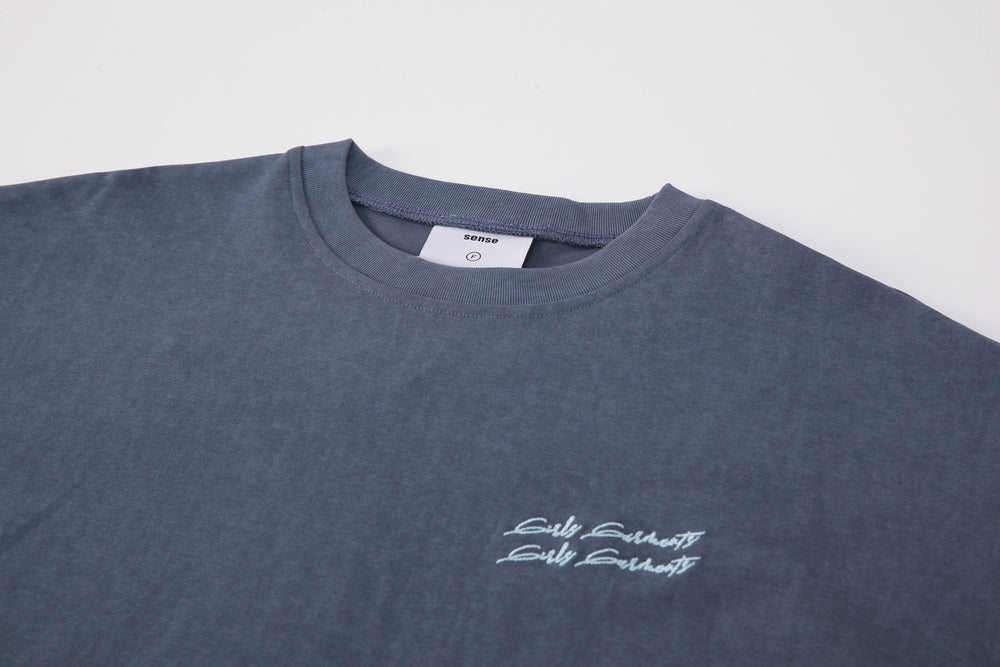 
                  
                    Embroidery Long Sleeves Tee Khaki【L22-T07ka】
                  
                