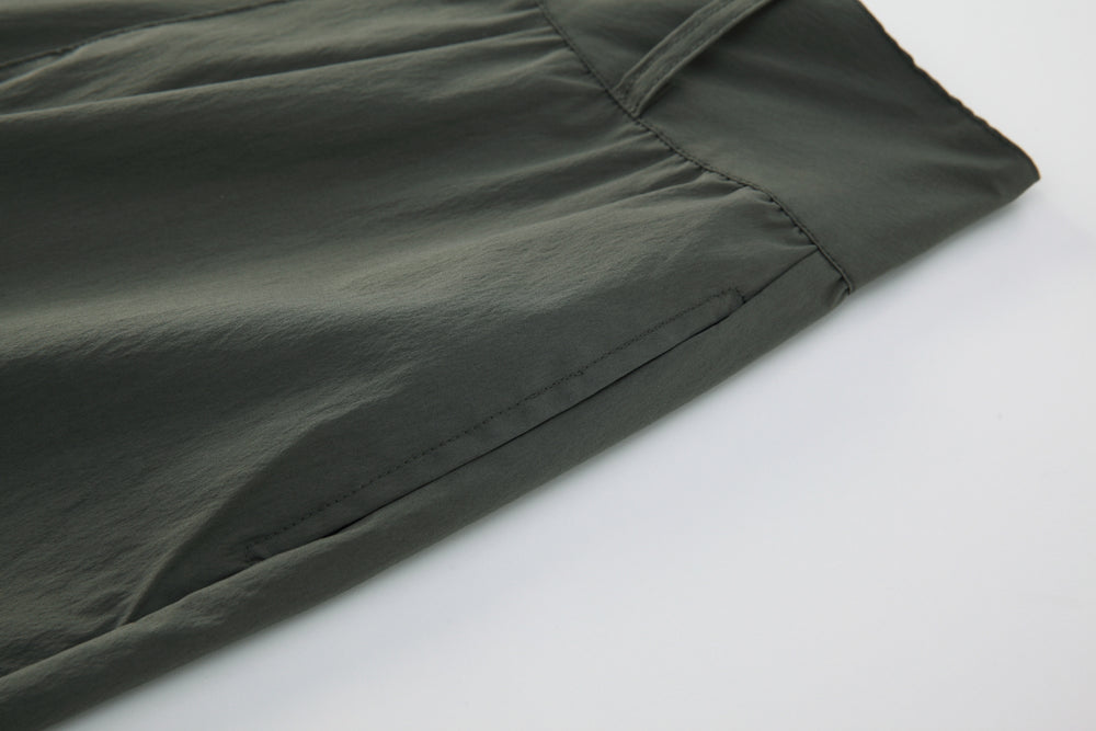 
                  
                    High Waist Wide Cut Pants Olive【L22-16ol】
                  
                