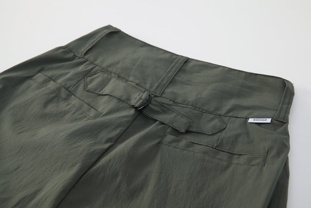 
                  
                    High Waist Wide Cut Pants Olive【L22-16ol】
                  
                
