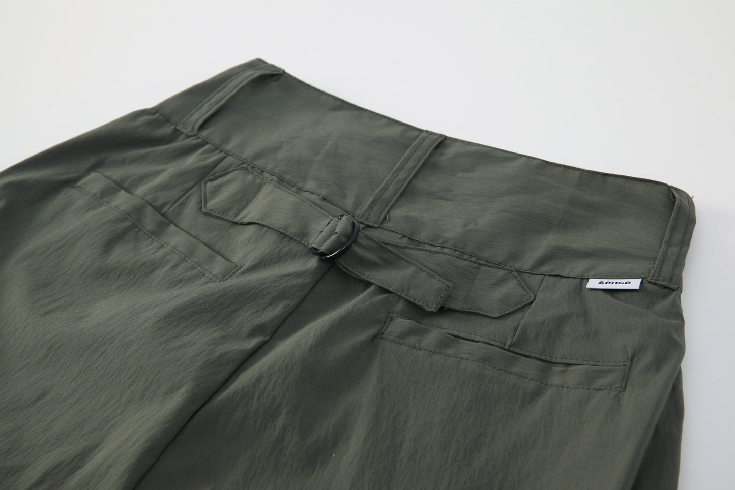 
                  
                    High Waist Wide Cut Pants Olive【L22-16ol】
                  
                