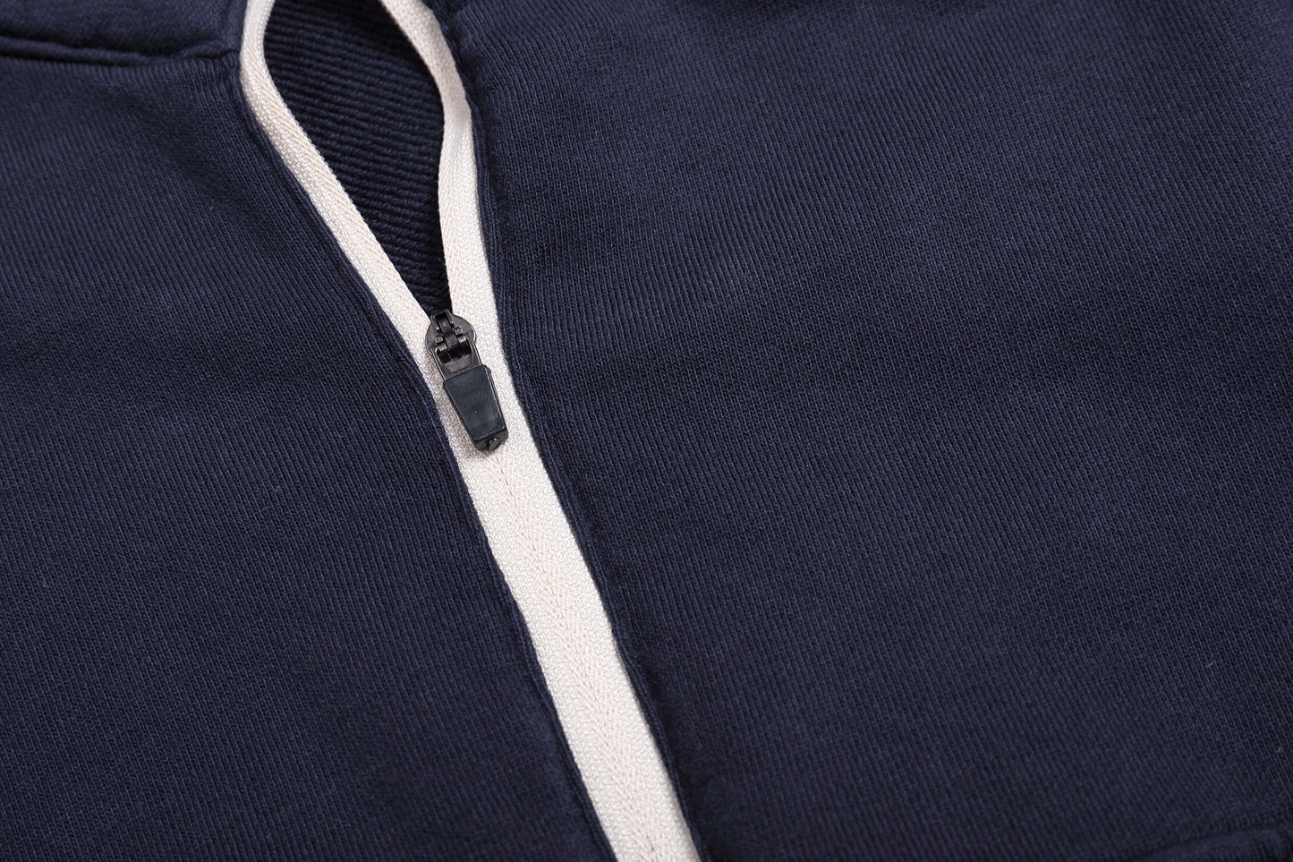 
                  
                    Half Zip Crew Neck Navy【M22-43NY】
                  
                