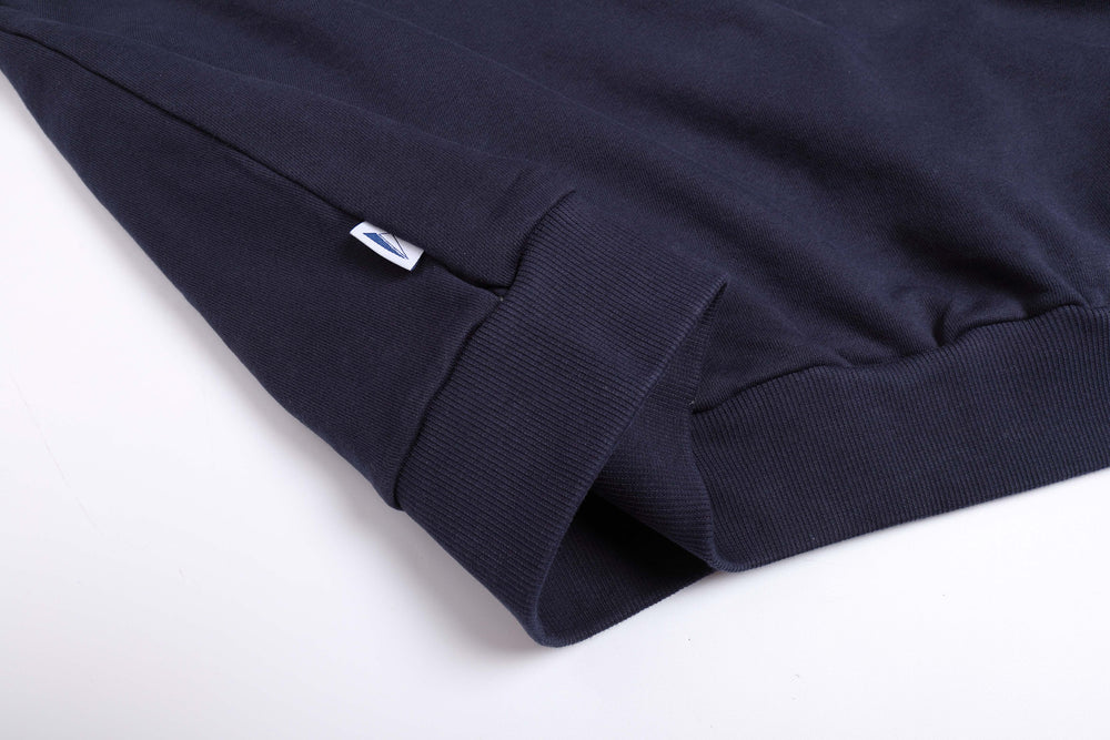 
                  
                    Half Zip Crew Neck Grey【M22-43GY】
                  
                