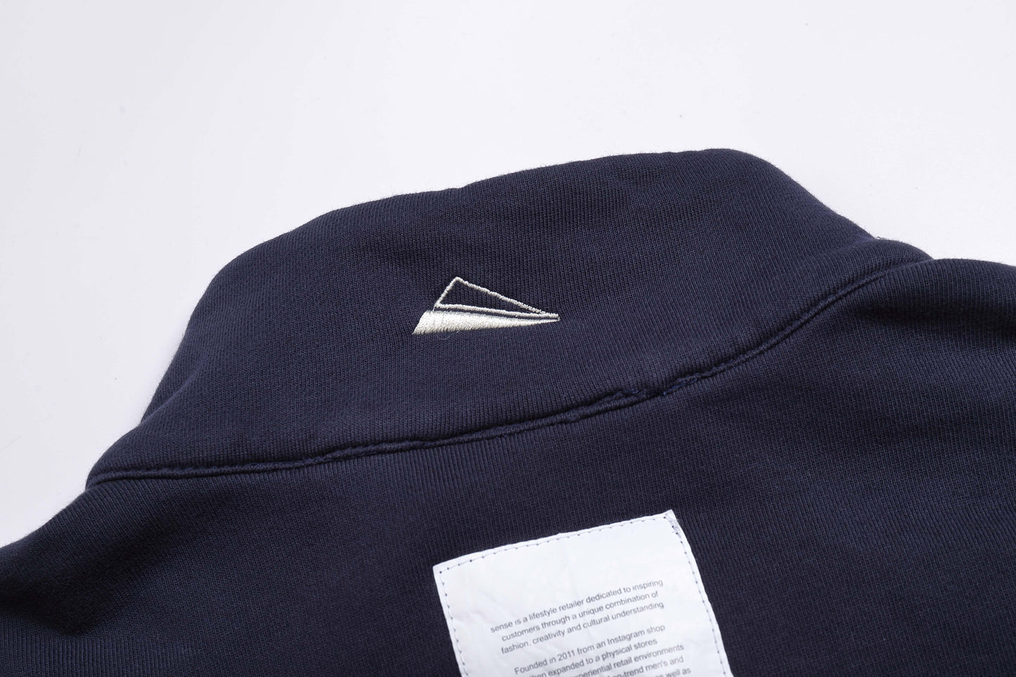 
                  
                    Half Zip Crew Neck Grey【M22-43GY】
                  
                