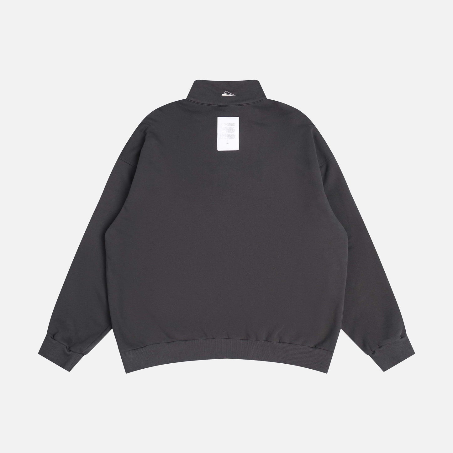 
                  
                    Half Zip Crew Neck Grey【M22-43GY】
                  
                