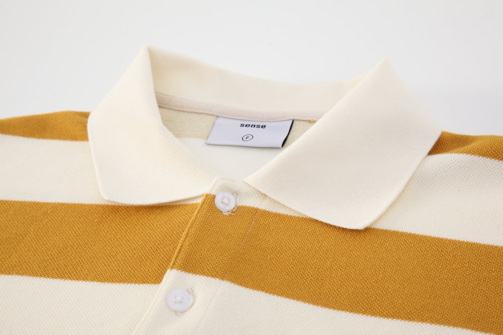 
                  
                    Long Sleeve Polo Tee Brown【L22-36br】
                  
                