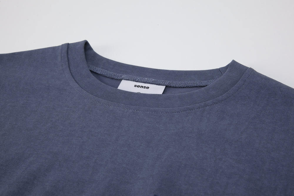 
                  
                    Dyed Washed Print LS Khaki【M22-T14KA】
                  
                