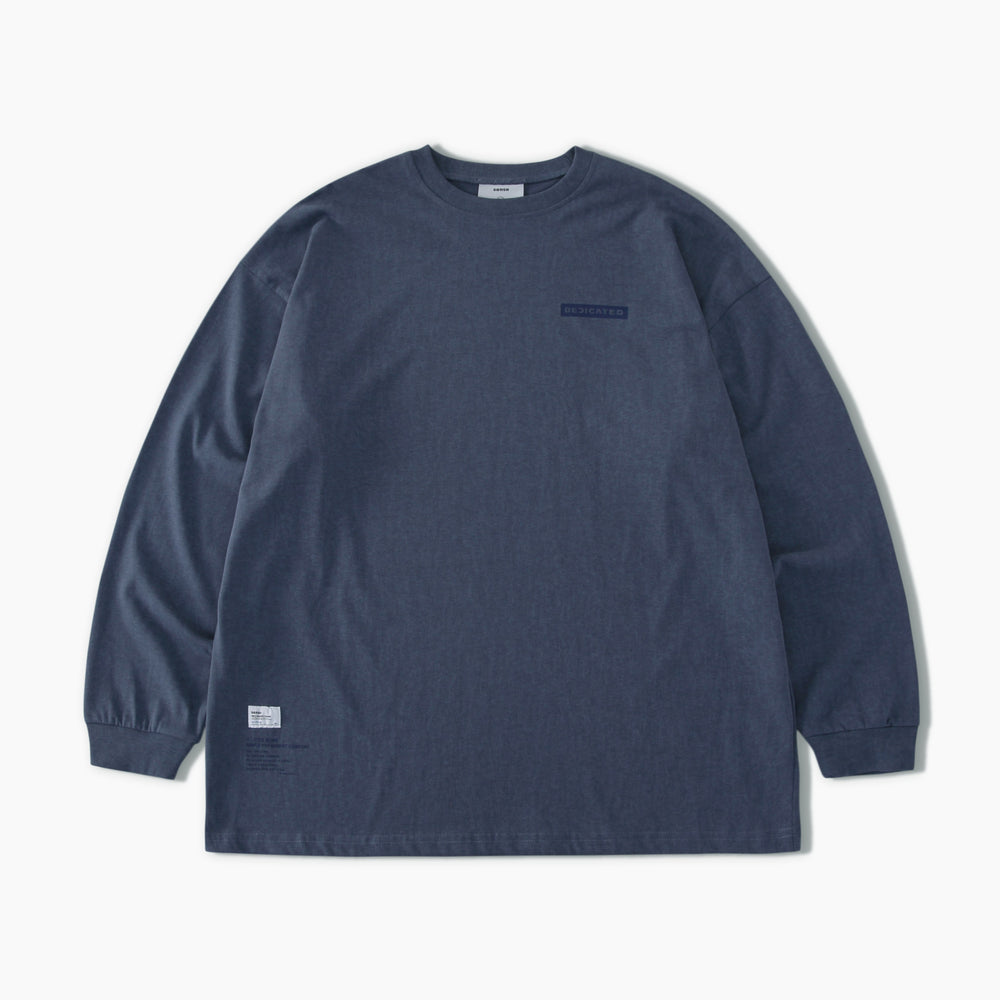 
                  
                    Dyed Washed Print LS Blue Ashes【M22-T14BL】
                  
                