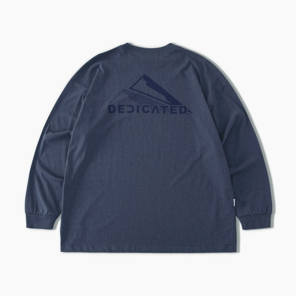 
                  
                    Dyed Washed Print LS Blue Ashes【M22-T14BL】
                  
                