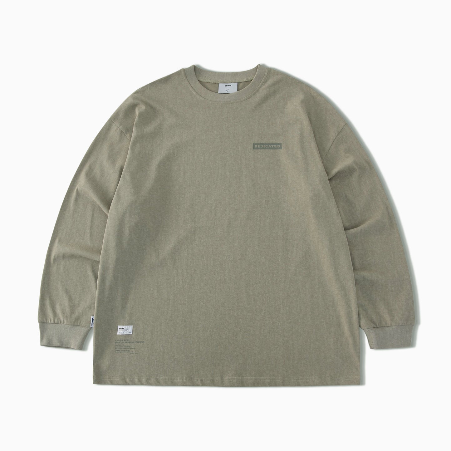 
                  
                    Dyed Washed Print LS Khaki【M22-T14KA】
                  
                