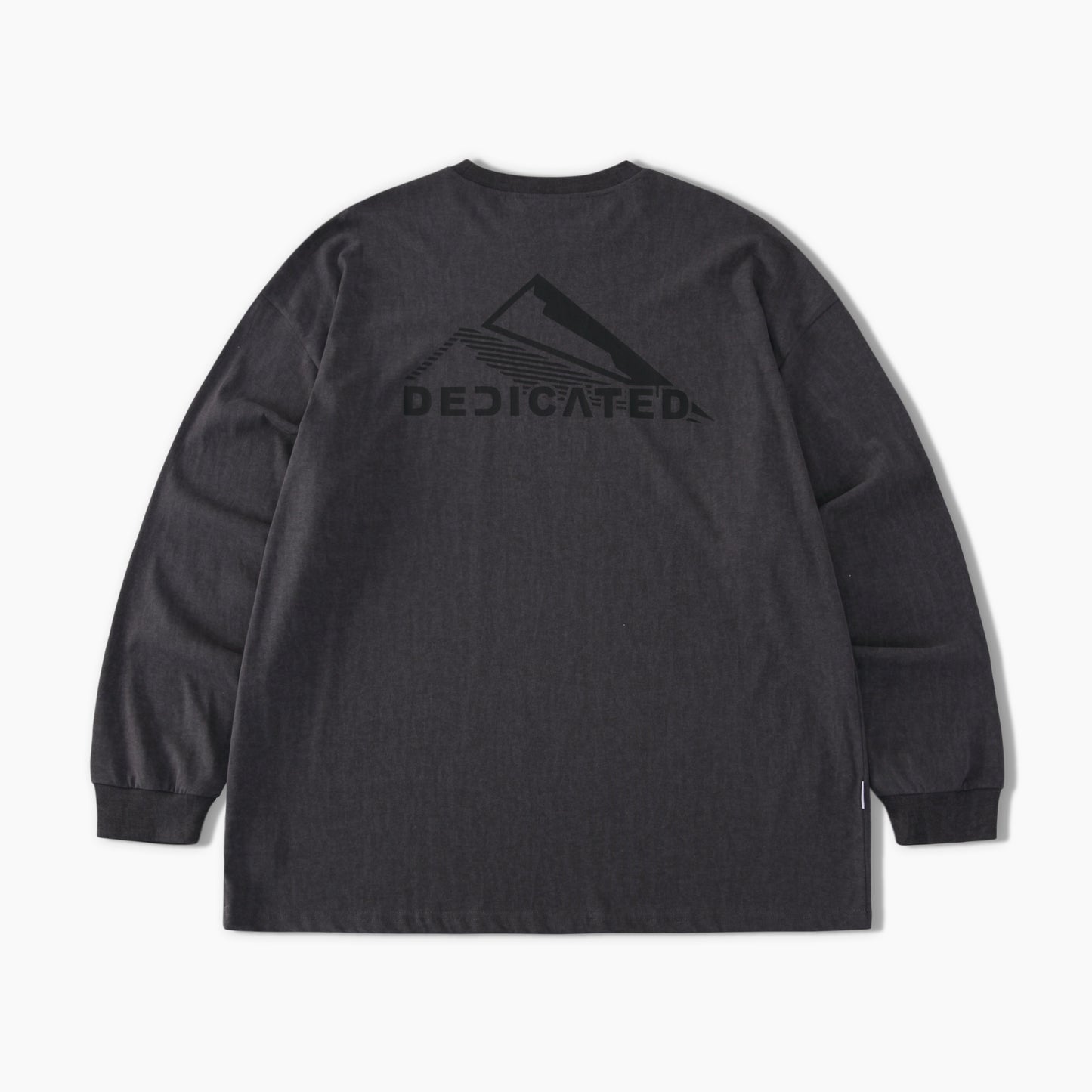
                  
                    Dyed Washed Print LS Charcoal【M22-T14CH】
                  
                
