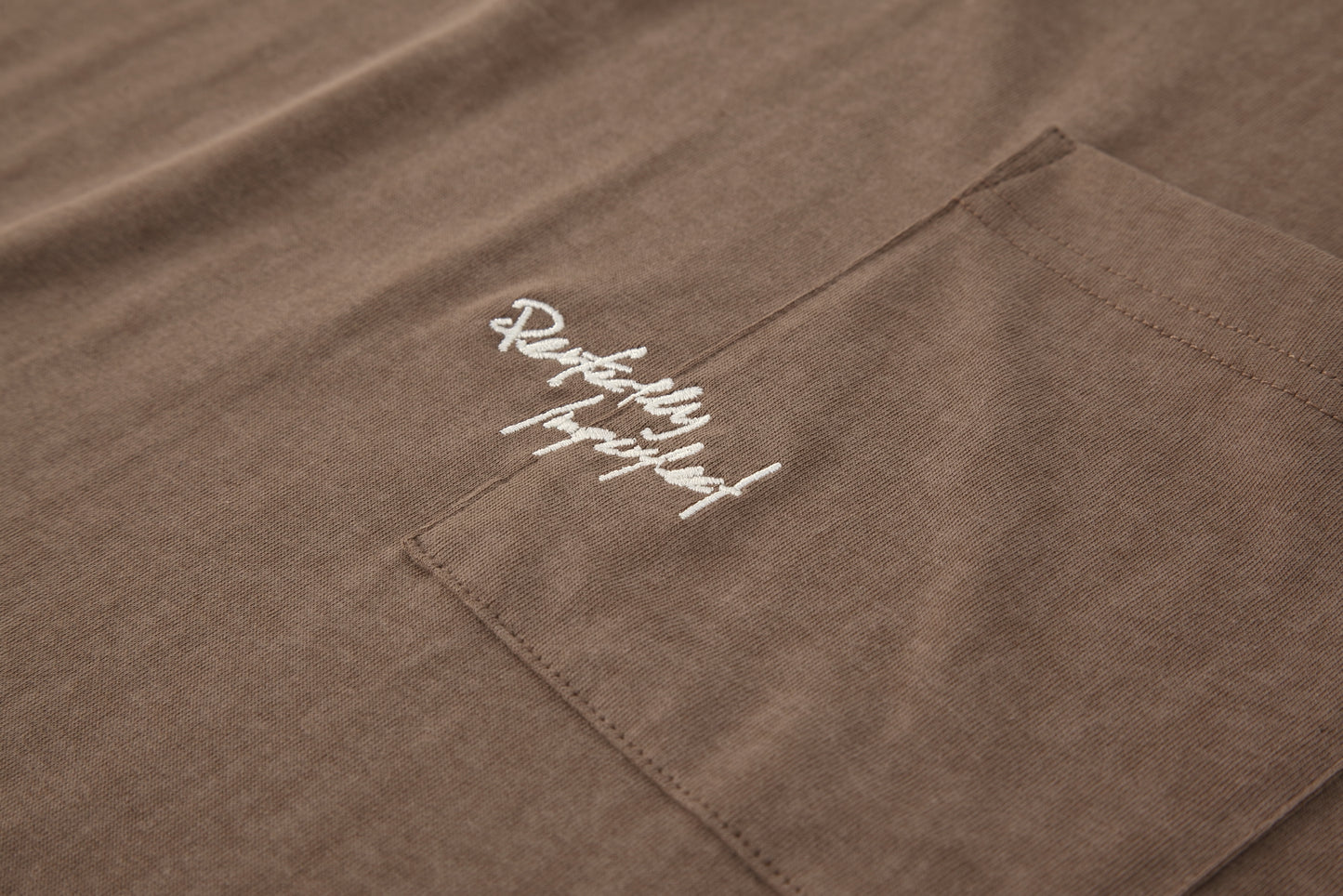 
                  
                    Dyed Washed Pocket LS Tee Brown【M22-T10br】
                  
                